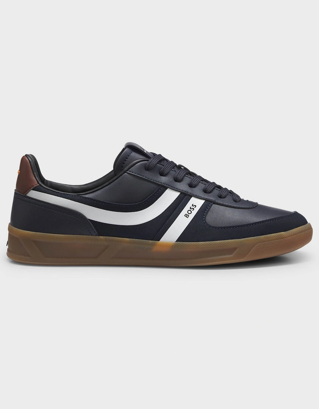 BOSS Orange Brandon_Tenn_mipu Mens Trainers - Dark Blue 402