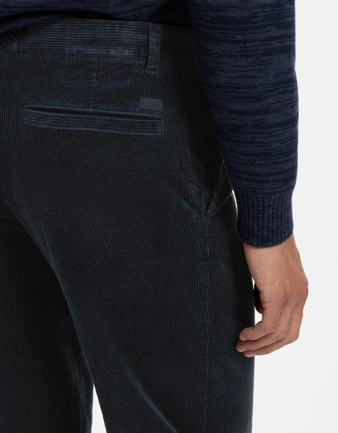 BOSS Orange N1 Mens Tapered Chinos - Dark Blue 404