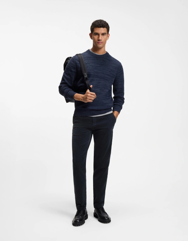 BOSS Orange N1 Mens Tapered Chinos - Dark Blue 404