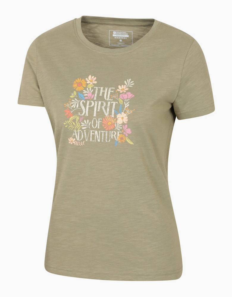 Mountain Warehouse Womens/Ladies Spirit Of Adventure Printed T-Shirt