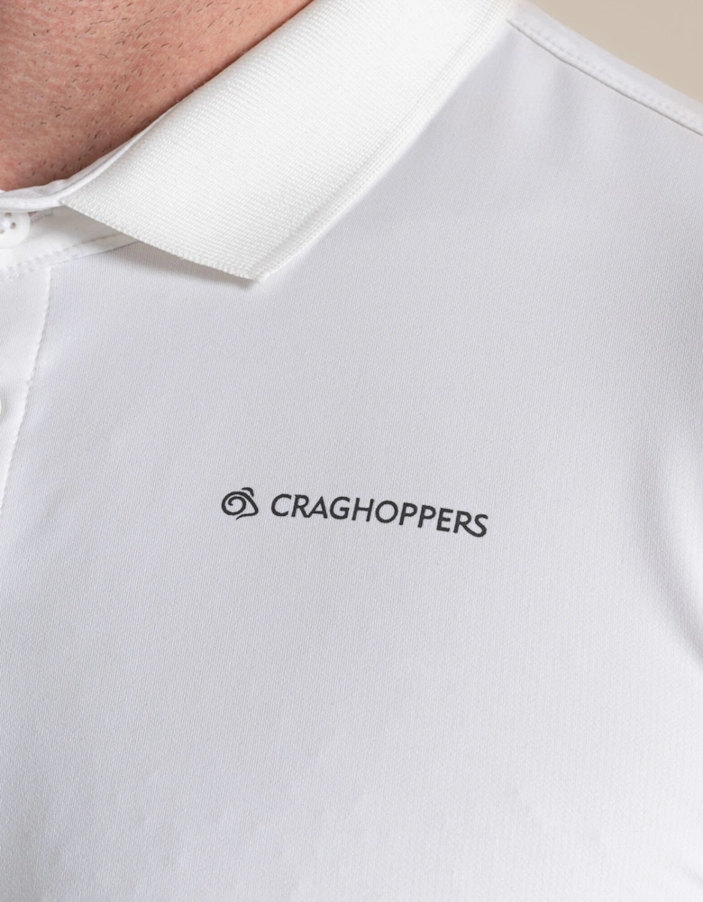 Craghoppers Mens Bramshaw Golf Nosilife Long-Sleeved Polo Shirt