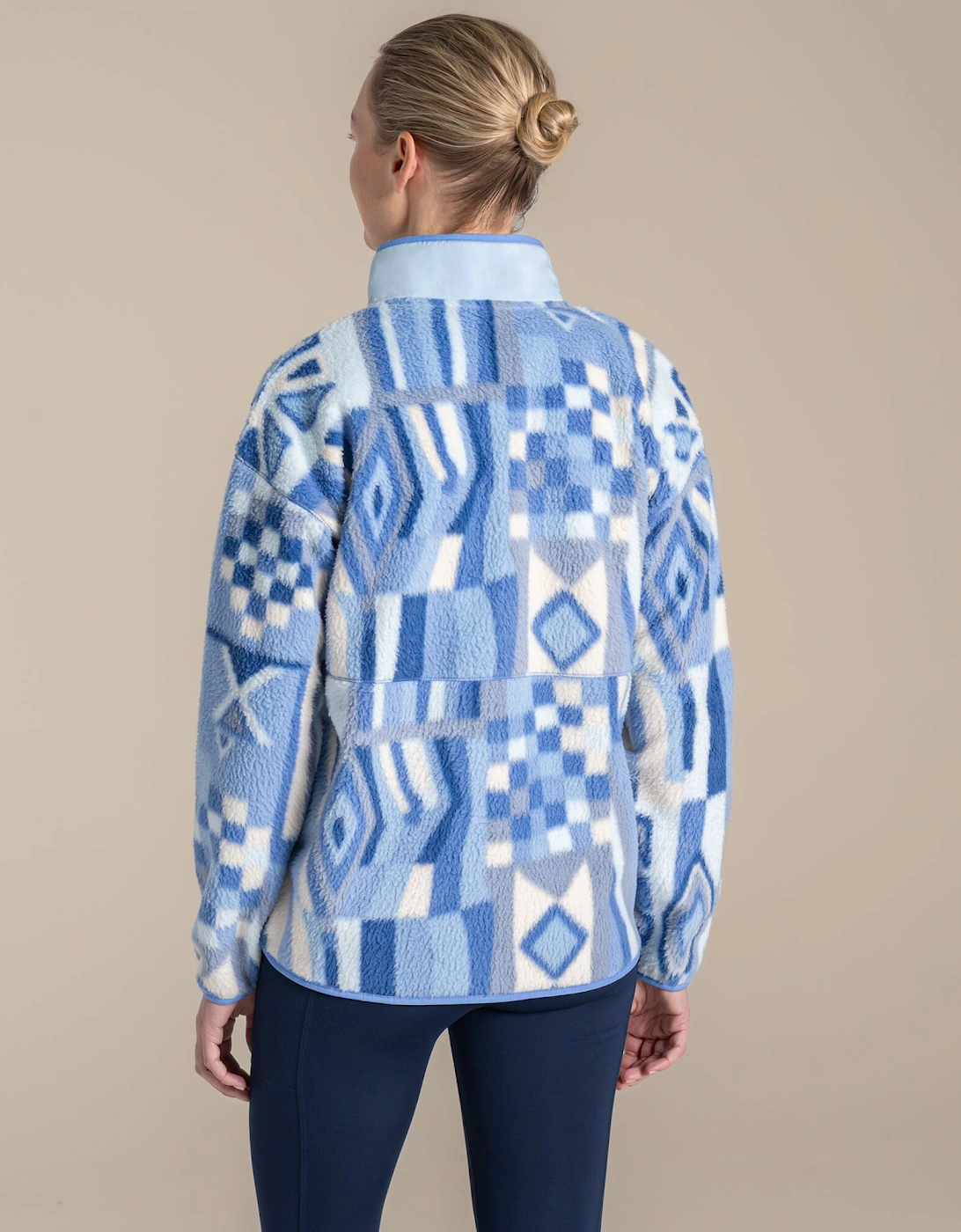 Craghoppers Womens/Ladies Dante Patterned Full Zip Fleece Jacket