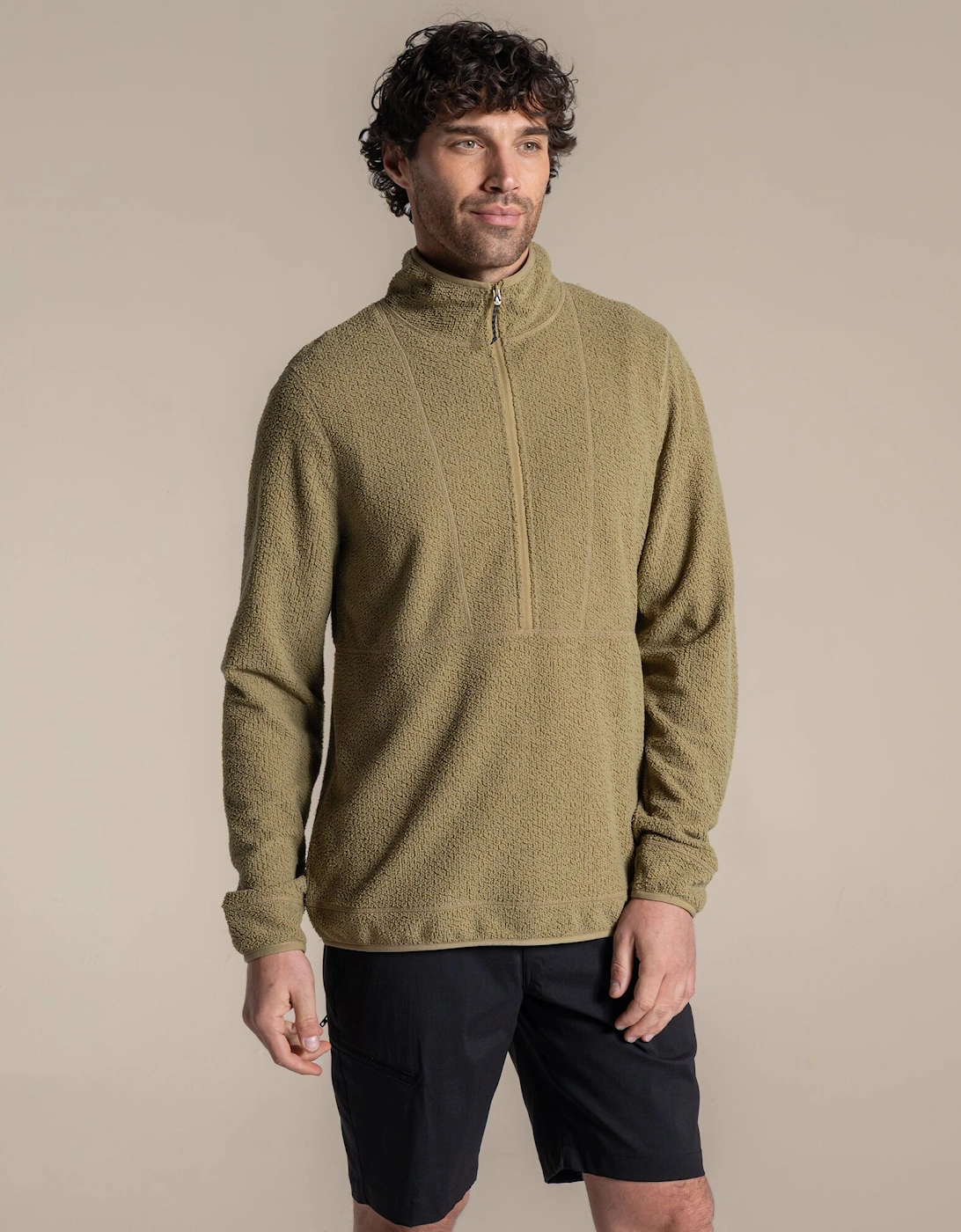 Craghoppers Mens Compresslite Half Zip Fleece Top
