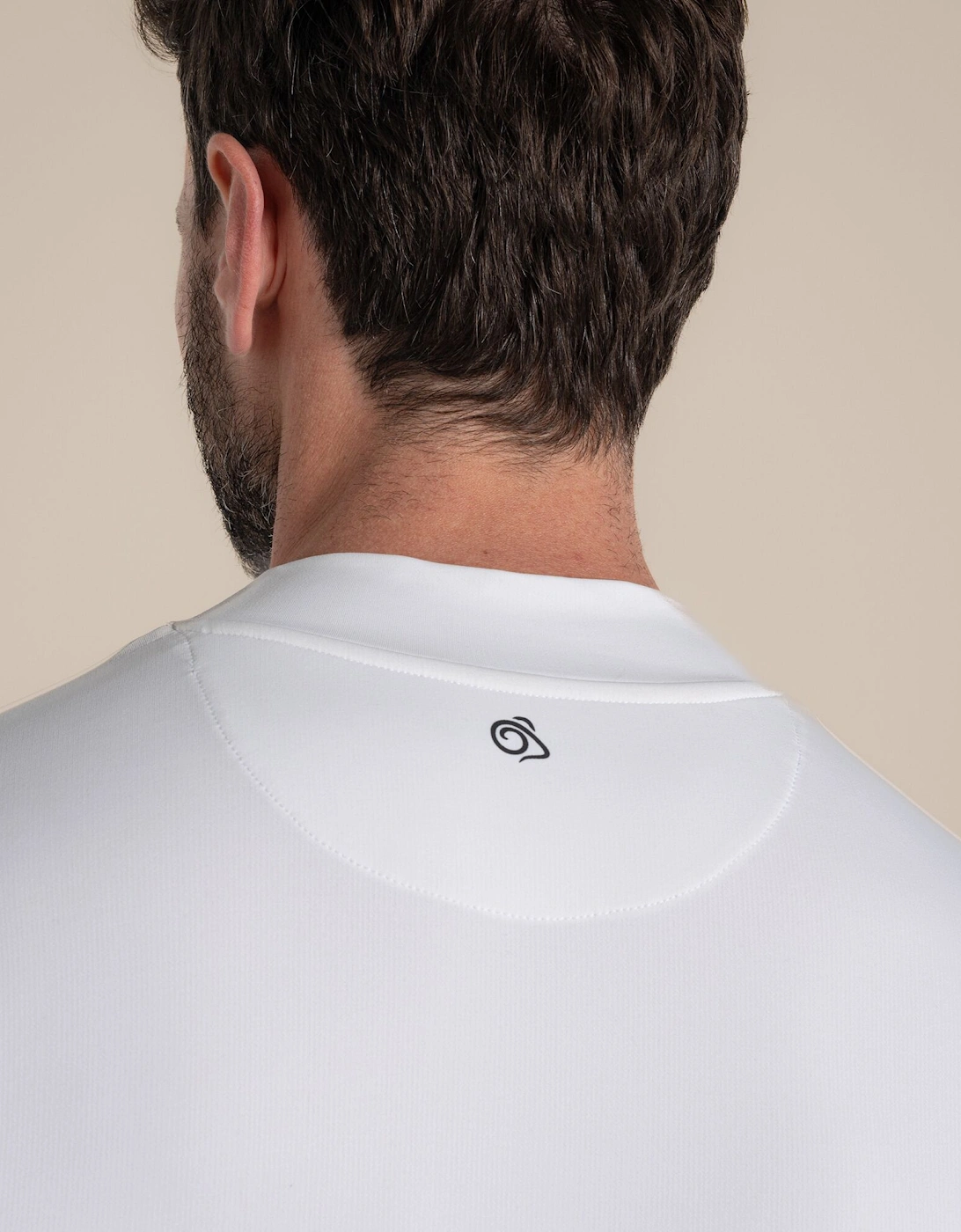 Craghoppers Mens Mock Neck Long-Sleeved Golf Top