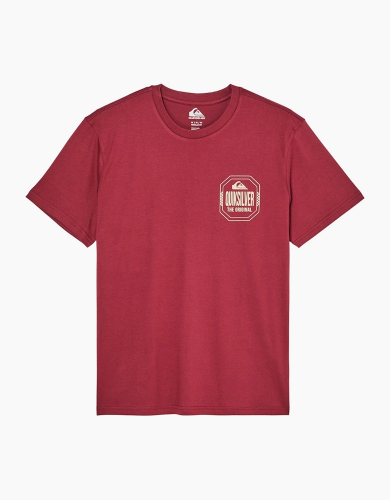 Quiksilver Mens Ace Chest Short Sleeve T-Shirt