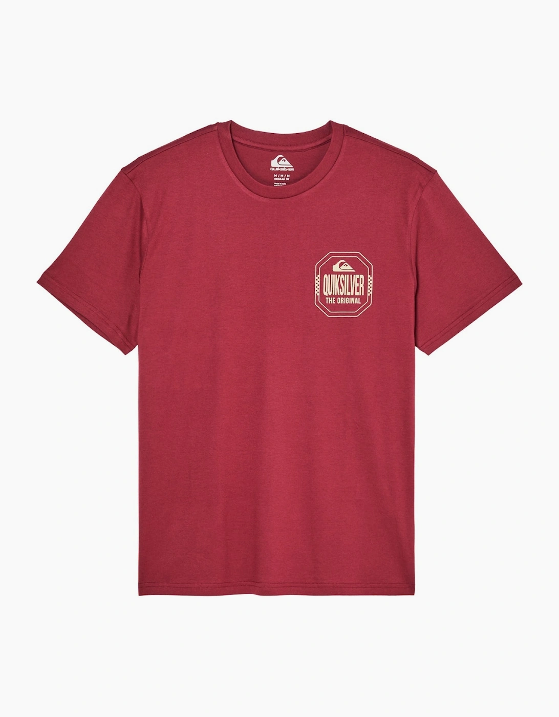 Quiksilver Mens Ace Chest Short Sleeve T-Shirt, 2 of 1