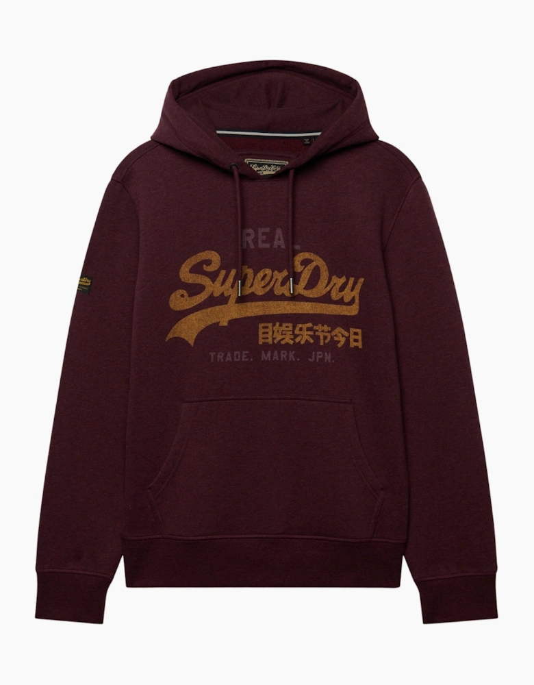 Superdry Mens Vintage Logo Heritage Relaxed Hoodie