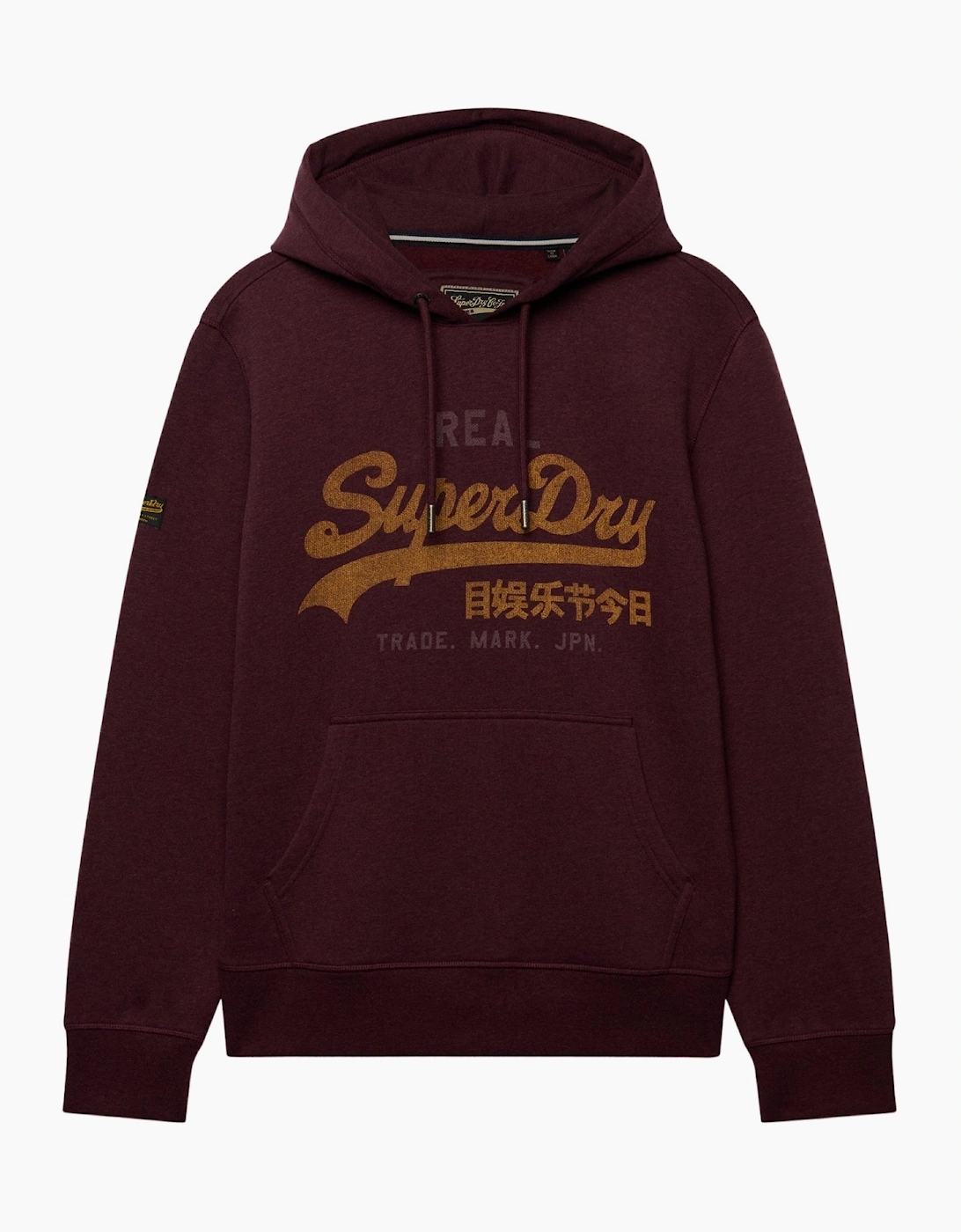Superdry Mens Vintage Logo Heritage Relaxed Hoodie, 2 of 1