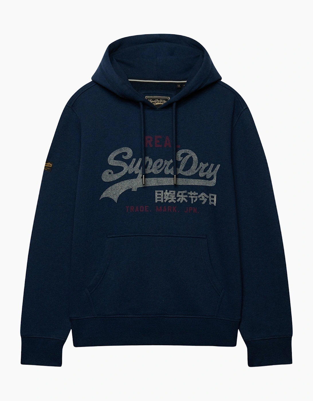 Superdry Mens Vintage Logo Heritage Relaxed Hoodie, 2 of 1
