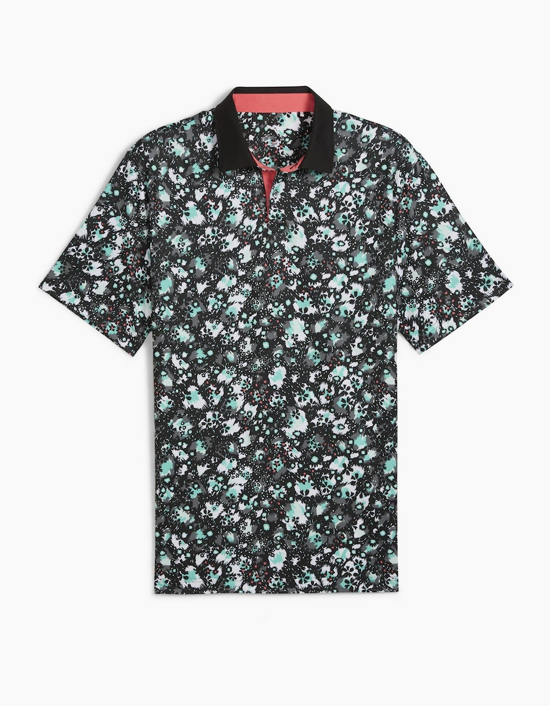 Mens Cloudspun Abstract Camo Polo Shirt, 6 of 5