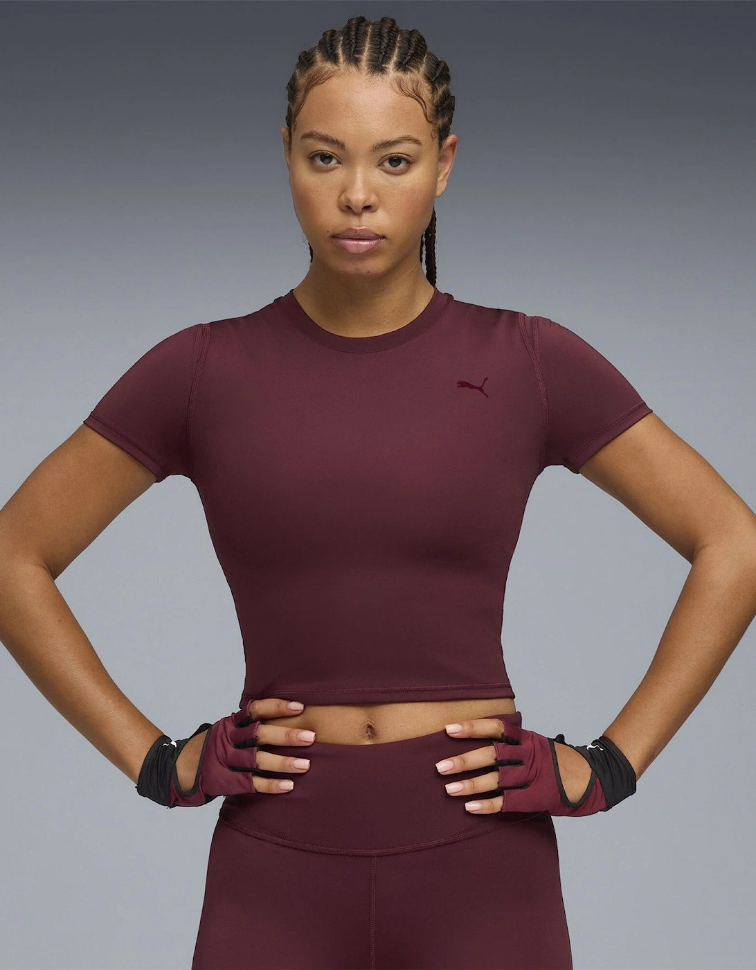 Shape Baby Tee Short Sleeve Performance Gym Top