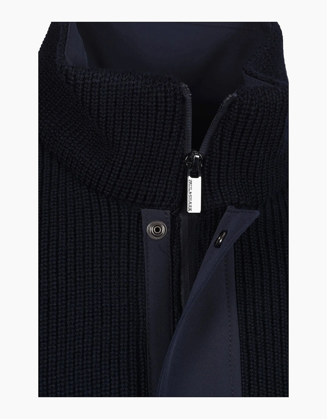 MOON BADGE 1/4 ZIP SWEATER