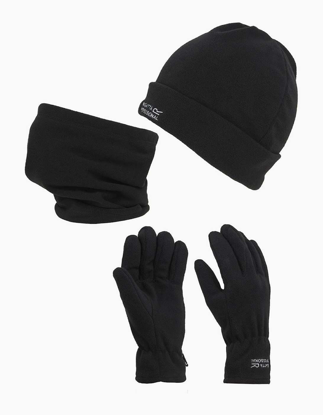 Regatta Mens Pro Winter Set Accessory Set - Black, 2 of 1