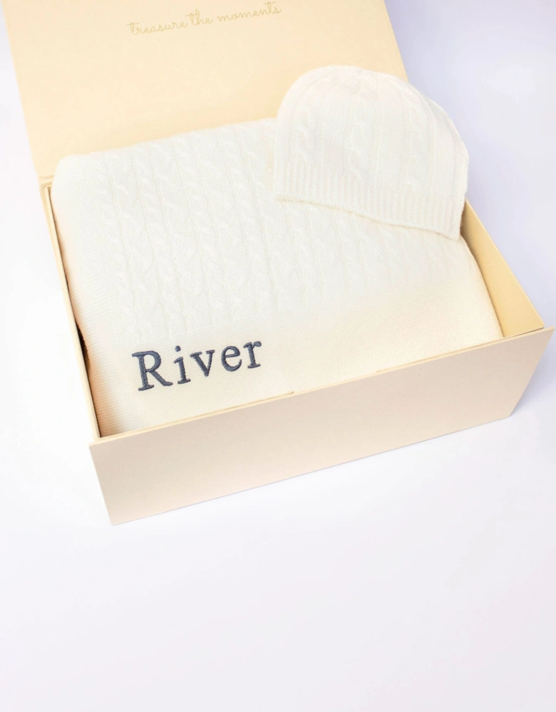 Classic Cashmere Baby Gift Set in Ivory