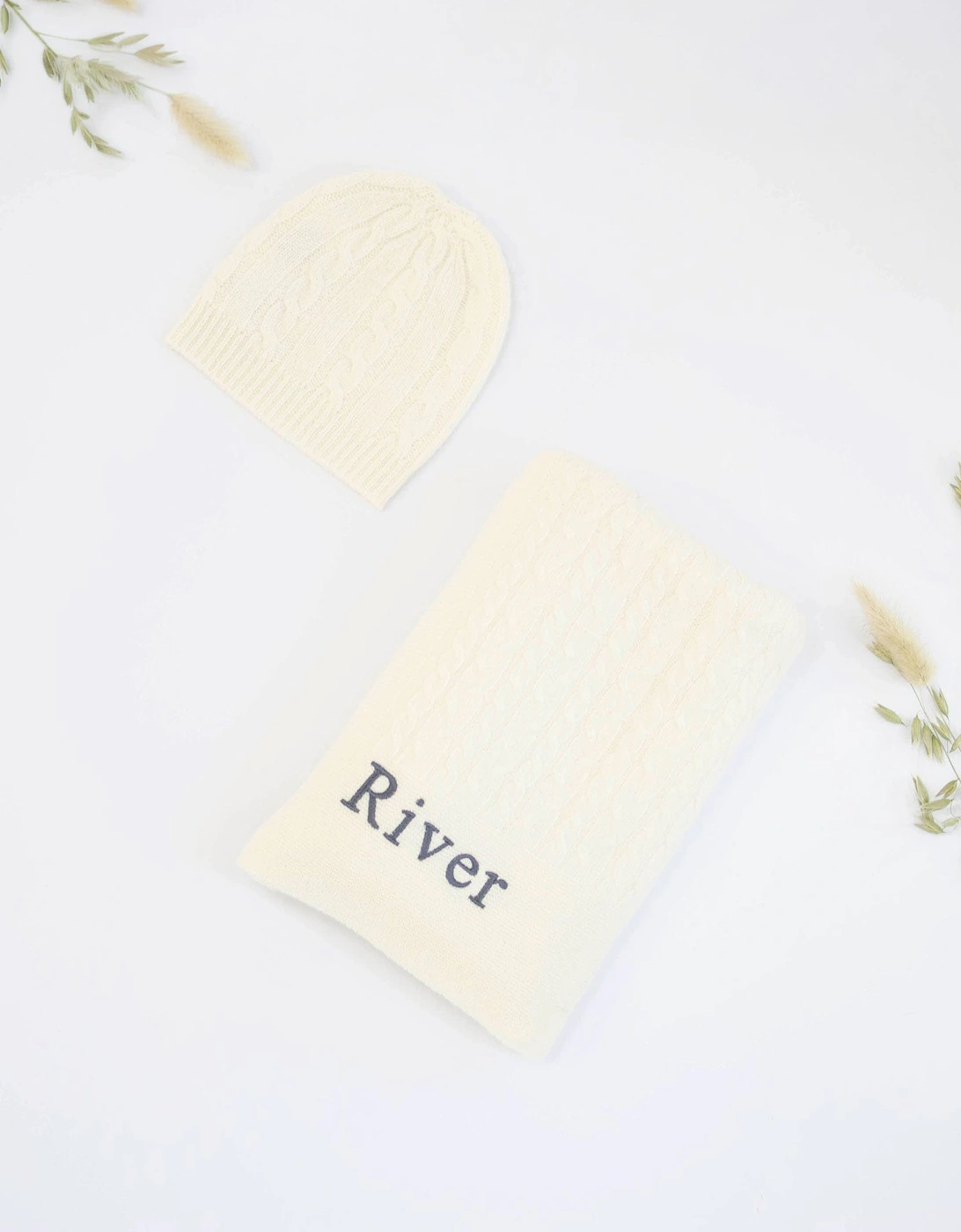 Classic Cashmere Baby Gift Set in Ivory
