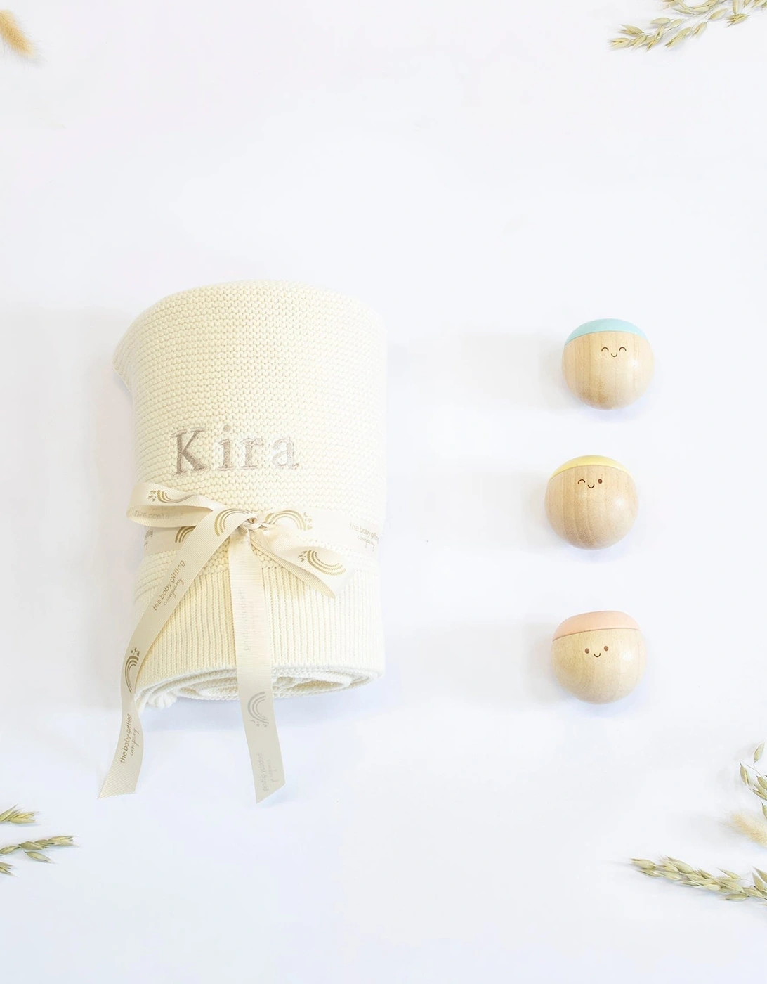 Blanket and Sensory Balls Gift Set