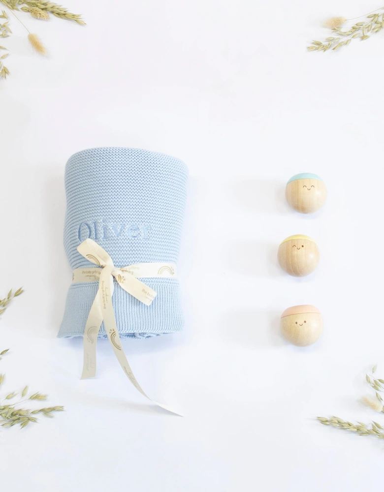 Blanket and Sensory Balls Gift Set
