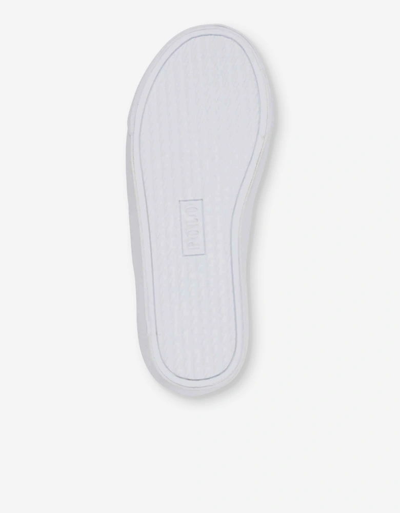 Ralph Lauren Kids Ryley Trainers in White