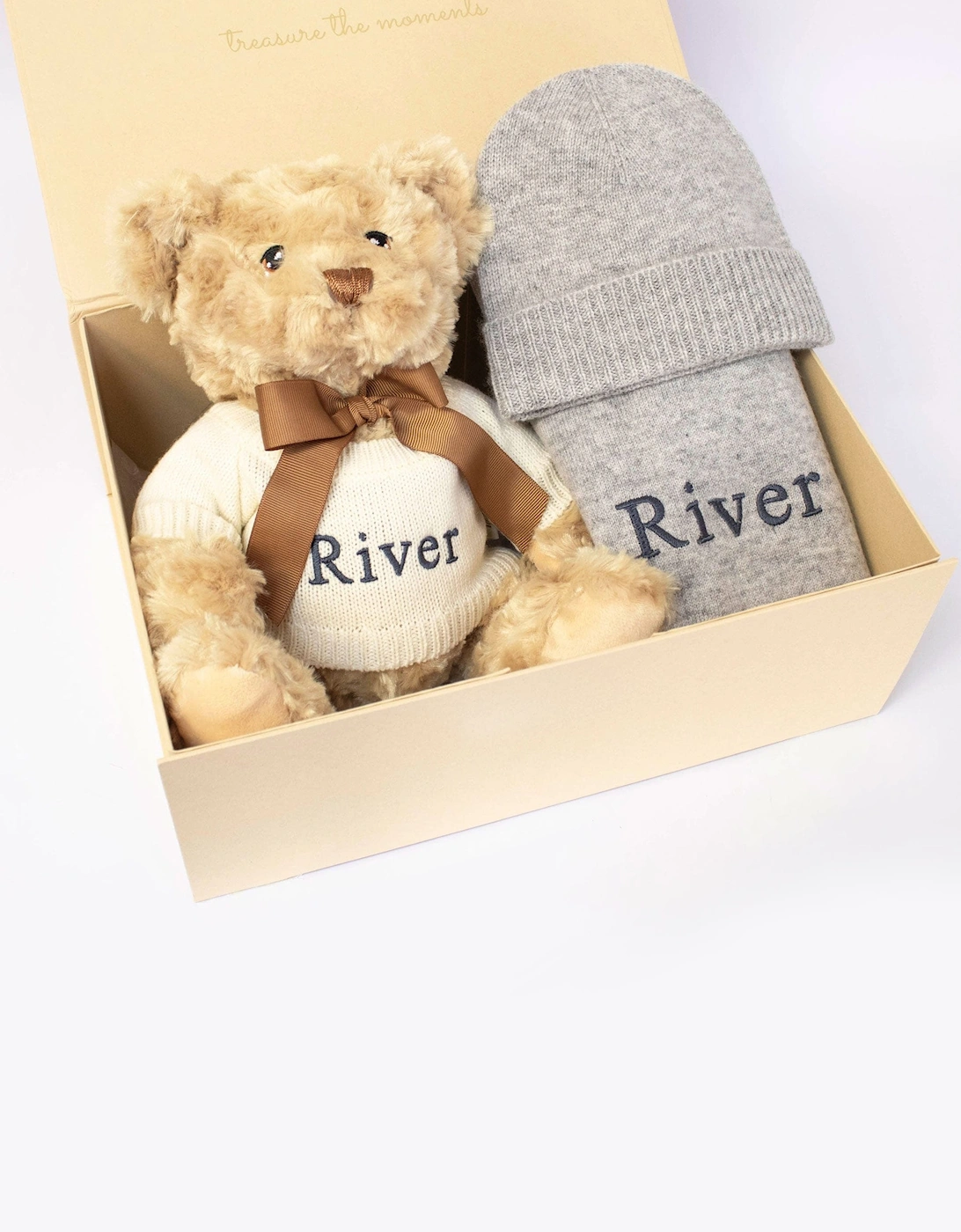 Plain Cashmere Set with Teddy, 4 of 3