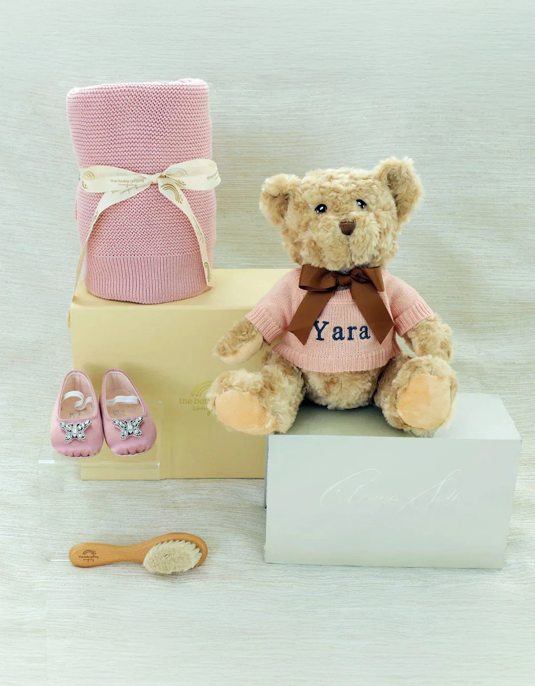 The Baby Gifting Company x Aruna Seth Pink Gift Set