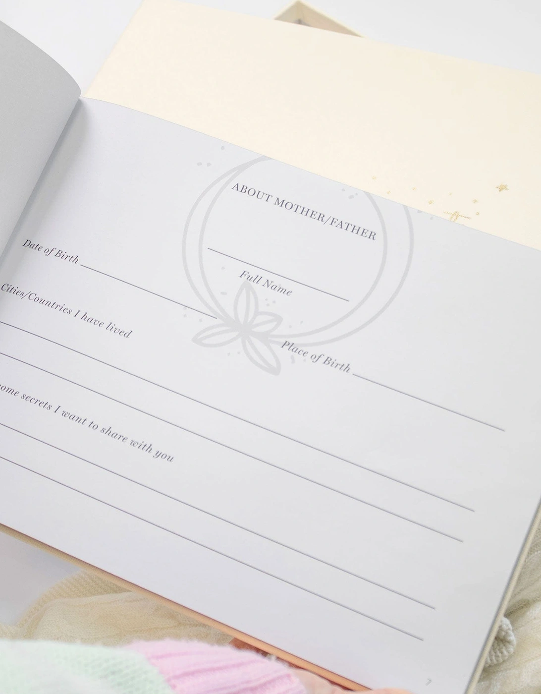 Luxury Baby Memory Book