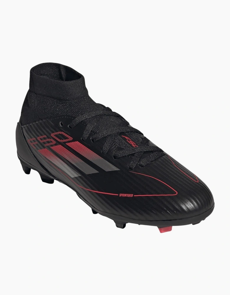 F50 Mid Top Lace Up Sneakers