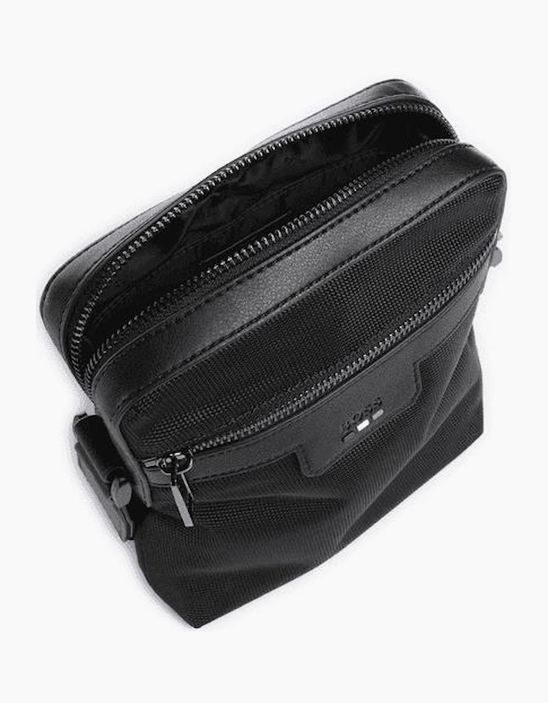 Ray Leather Black Crossbody Bag