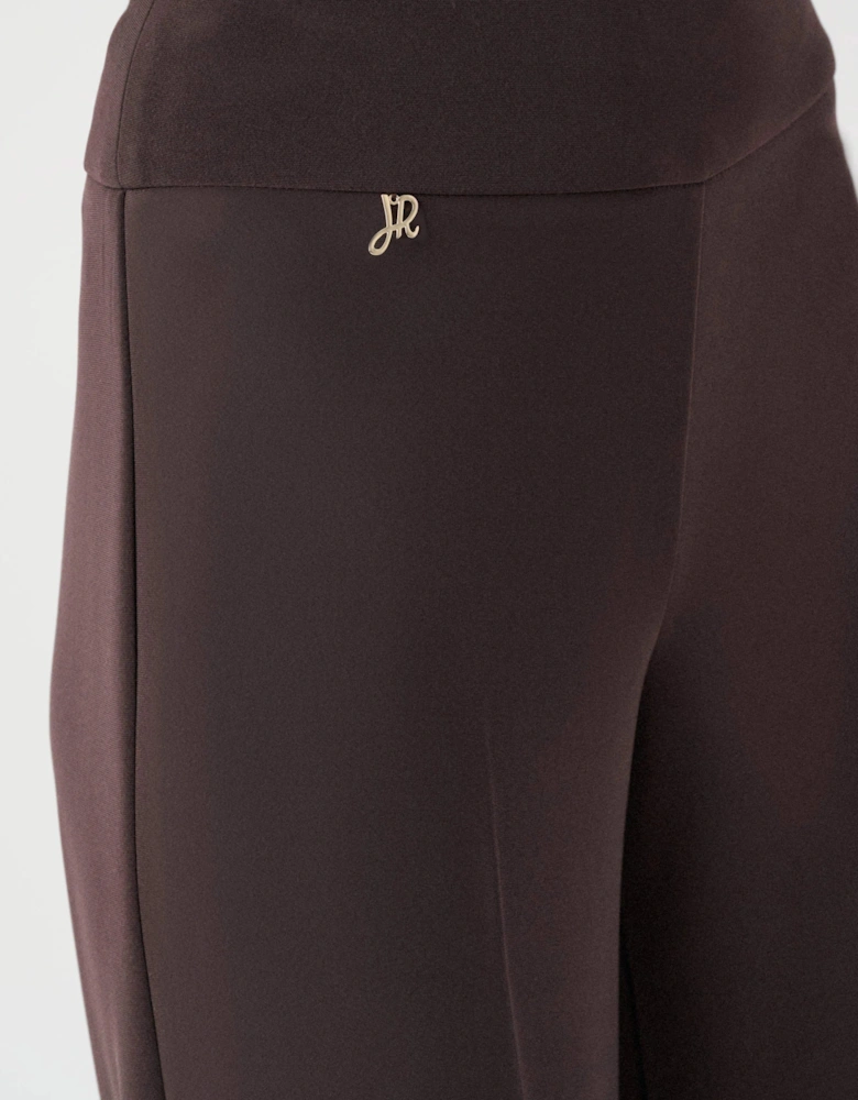Silky knit wide leg pull on pants