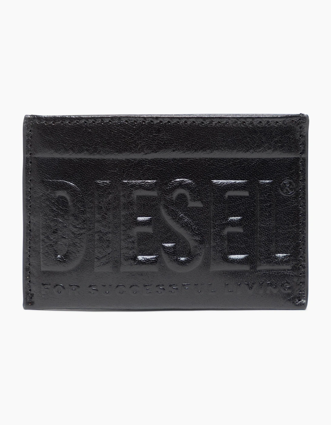 Diesel Men's Black 3D Easy Card Holder - Size One Size