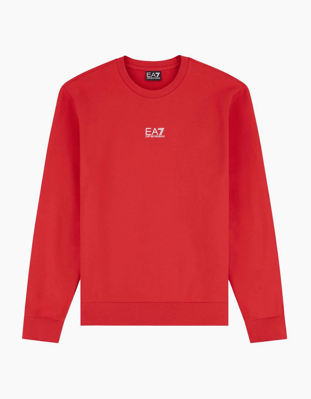 Core Logo Lightweight Red Sweatshirt, 3 of 2