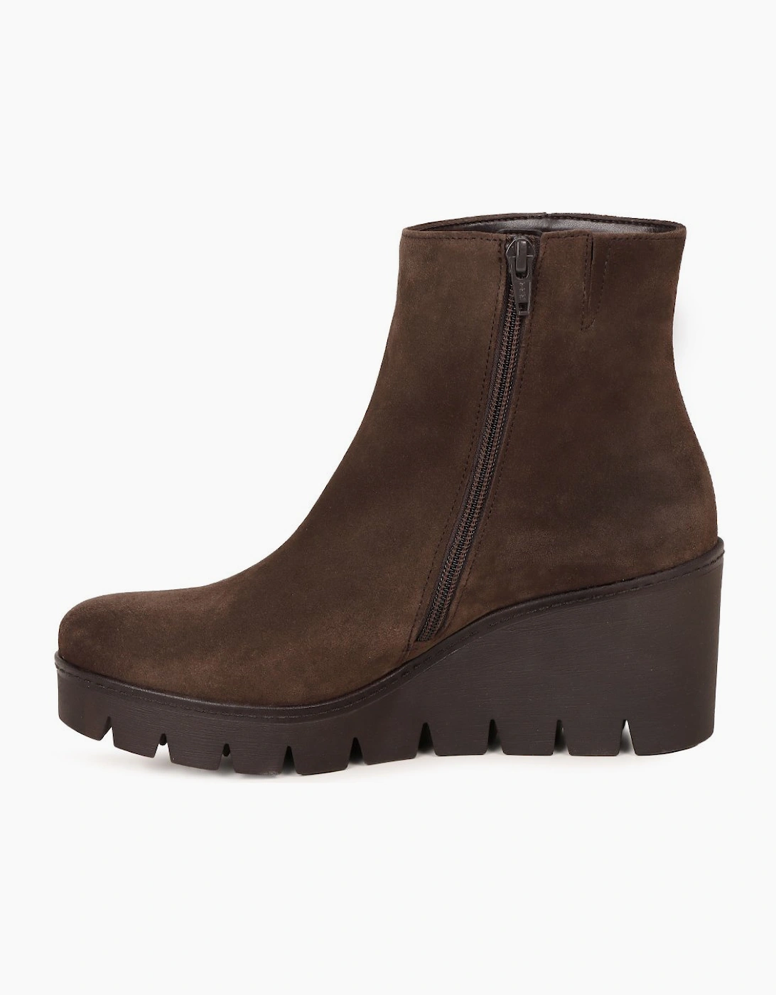 Utopia Womens Wedge Heel Ankle Boots