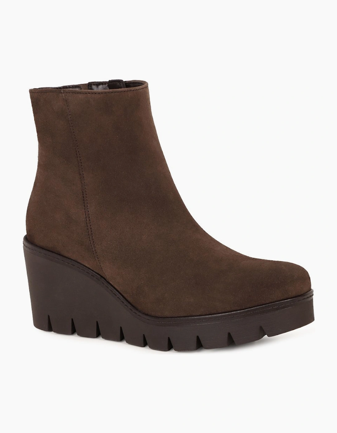 Utopia Womens Wedge Heel Ankle Boots