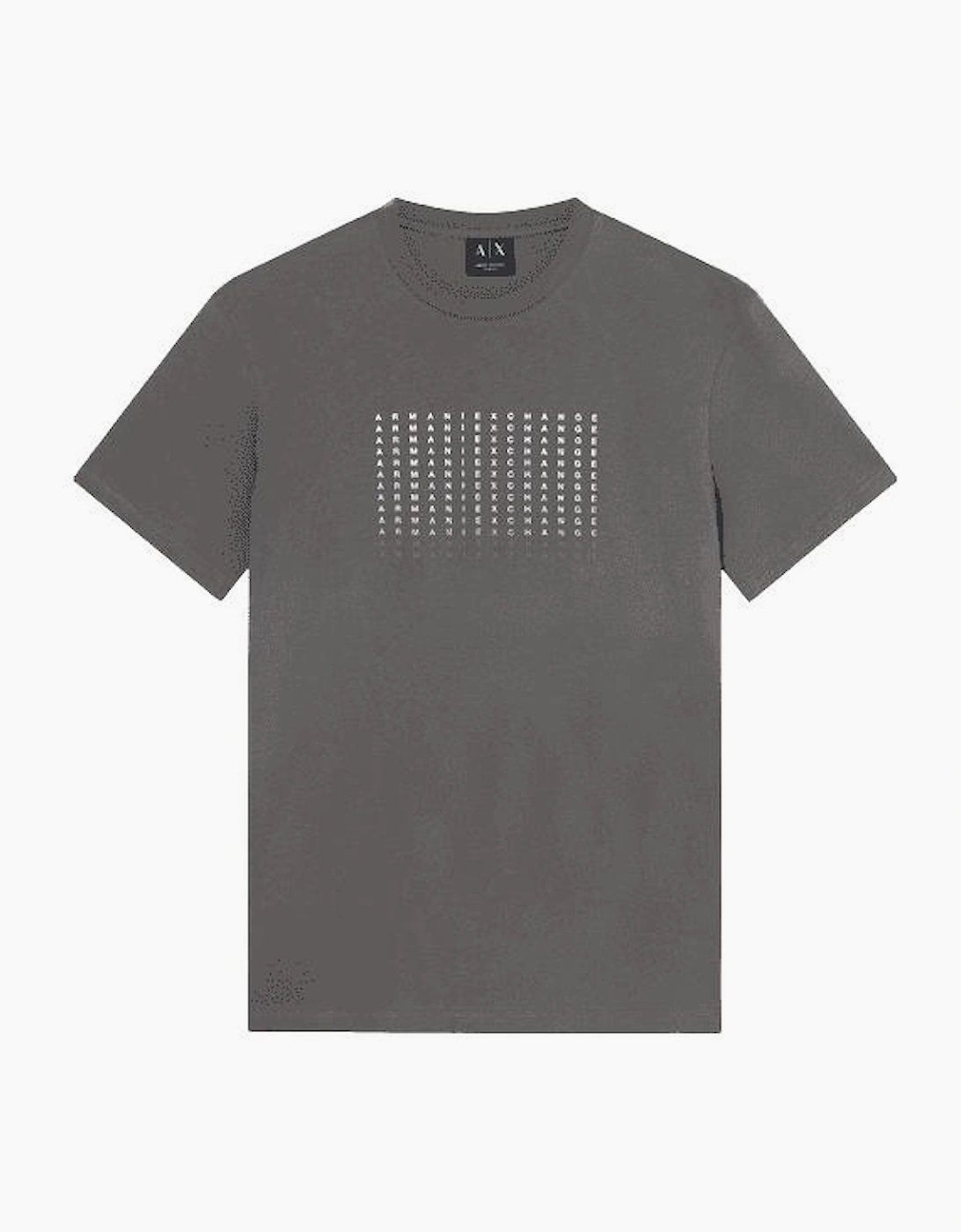 Slim Fit Repeat Logo Chimera Grey T-Shirt, 4 of 3