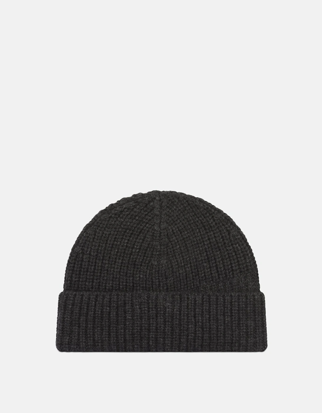 Cashmere Hat Charcoal Grey