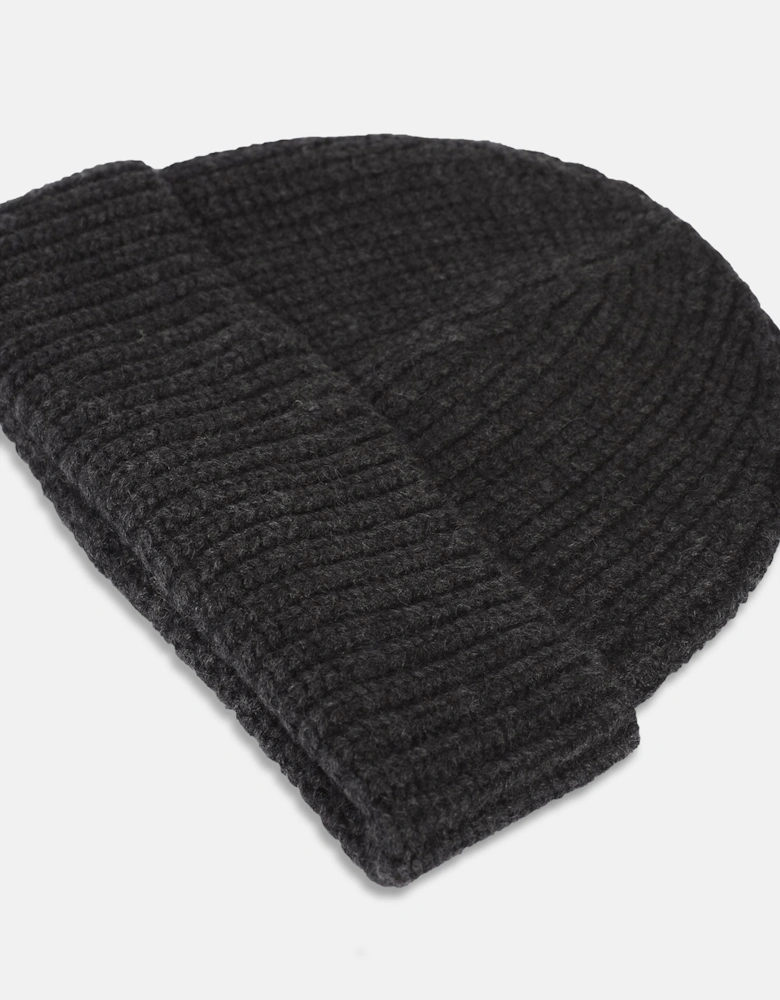 Cashmere Hat Charcoal Grey