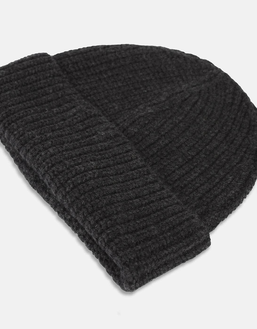 Cashmere Hat Charcoal Grey