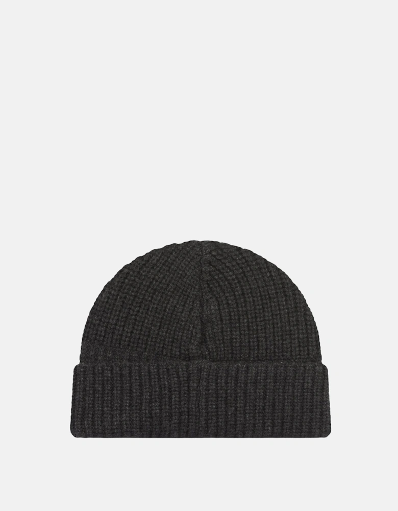 Cashmere Hat Charcoal Grey