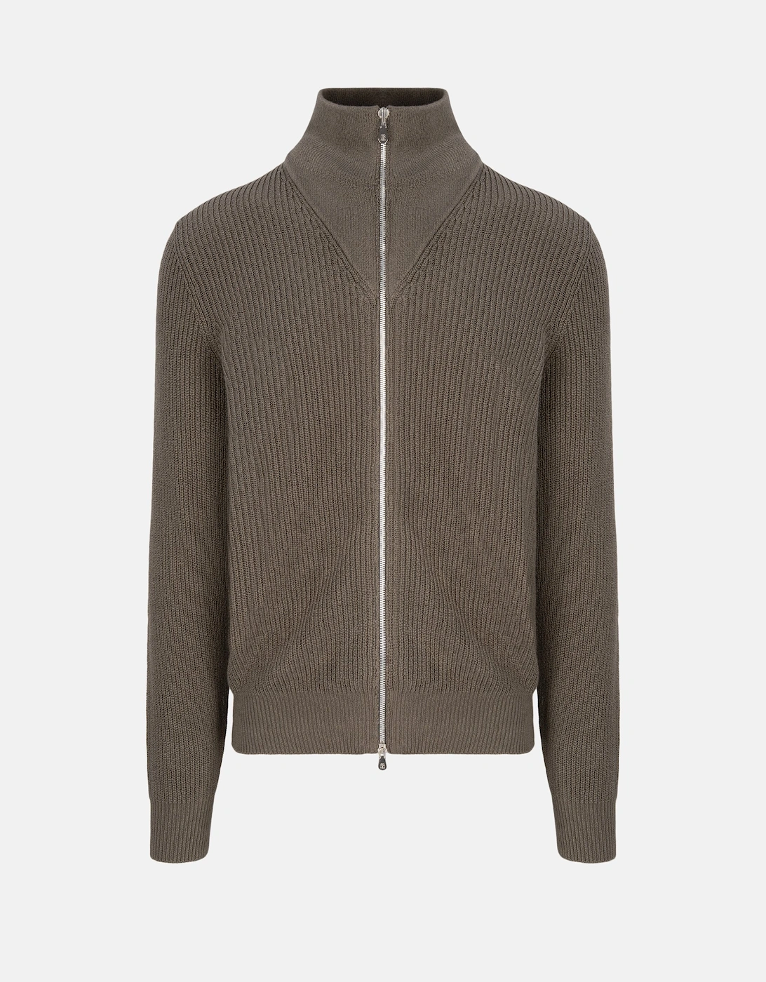 T NECK ZIP CARDIGAN, 3 of 2