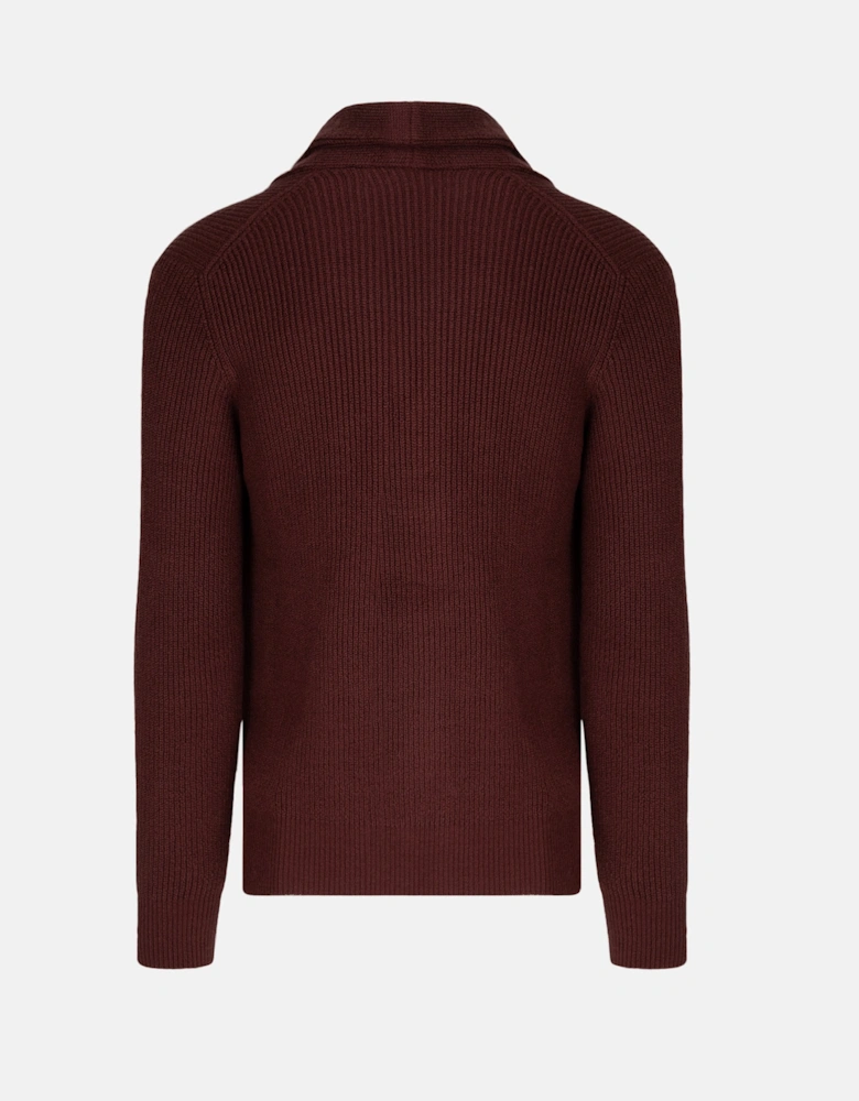 SHAWL NECK CARDIGAN