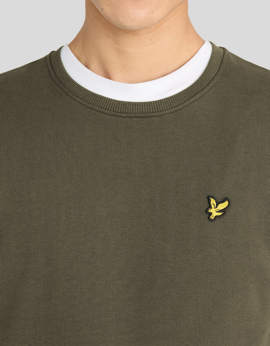 Cotton Crew Neck Sweatshirt