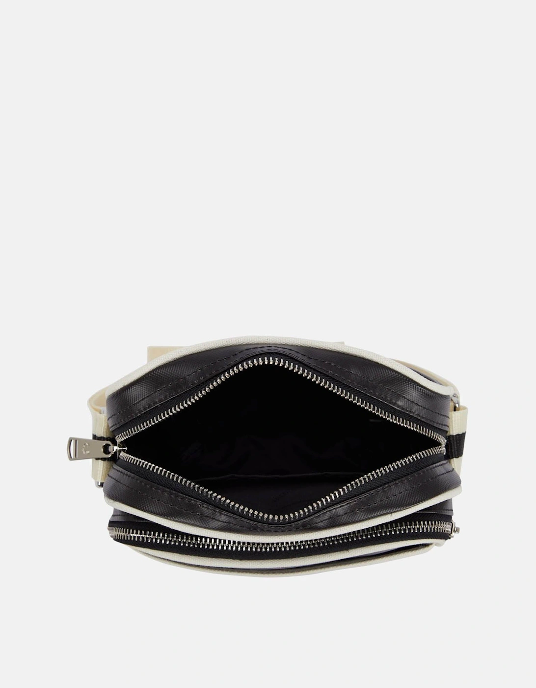 Fred Perry Classic Side Bag - Black/Ecru D57