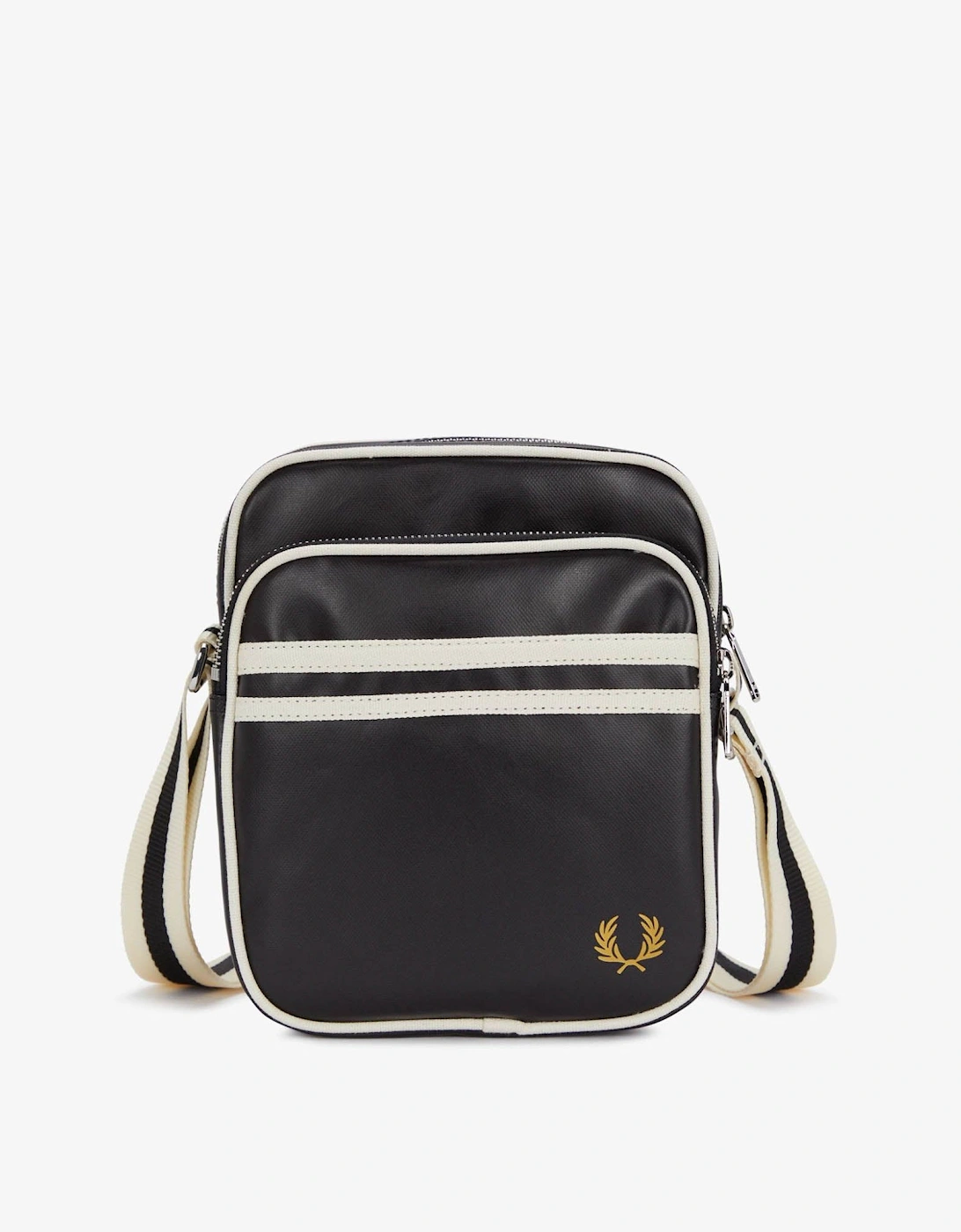 Fred Perry Classic Side Bag - Black/Ecru D57, 6 of 5