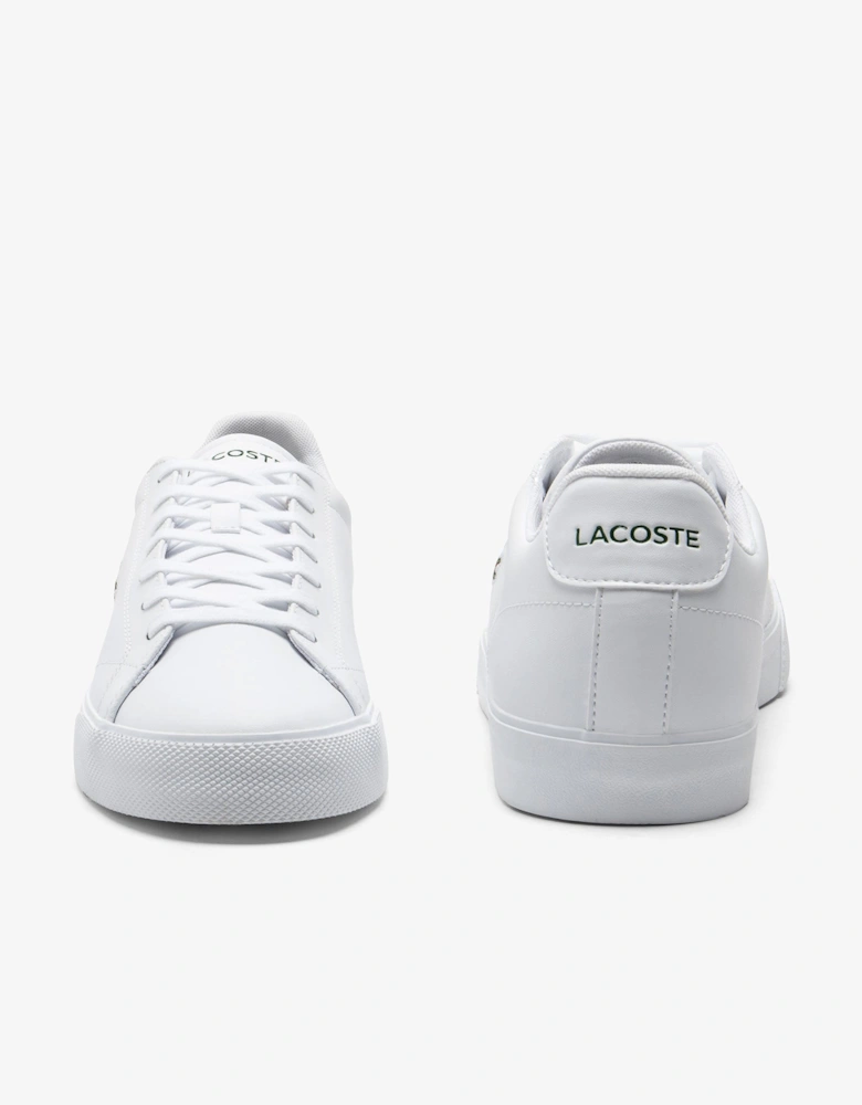Lacoste Lerond Set Men Vulcanised Trainers - White/White 21G