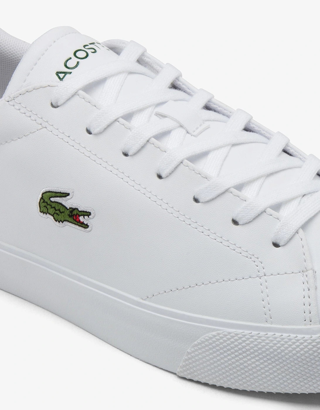 Lacoste Lerond Set Men Vulcanised Trainers - White/White 21G