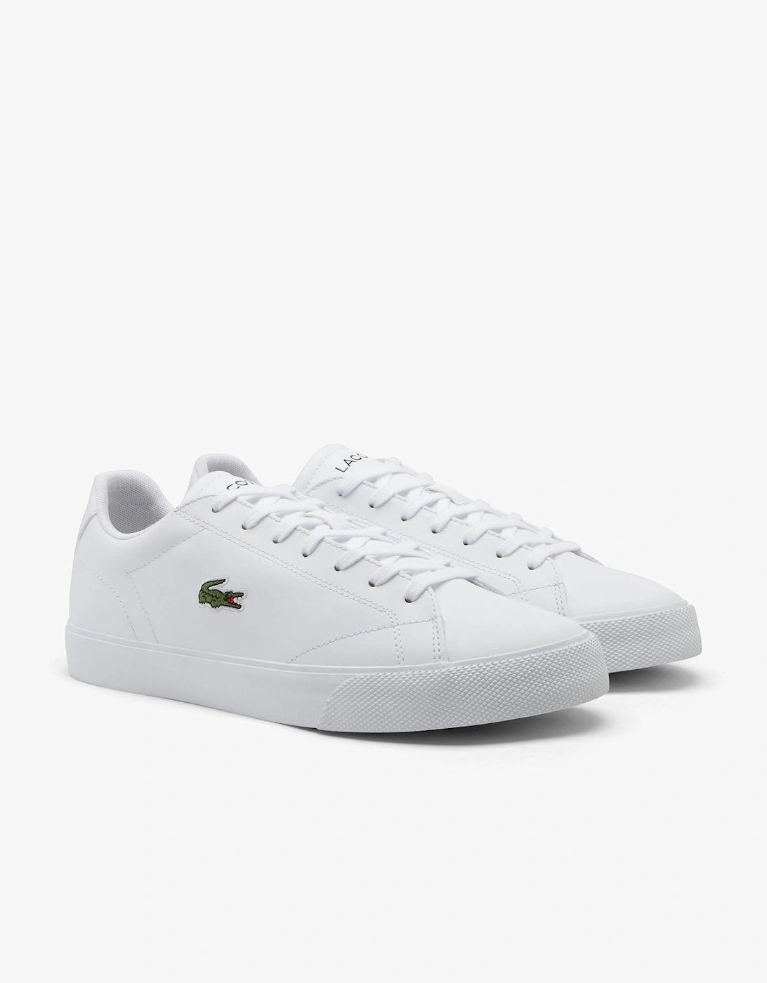 Lacoste Lerond Set Men Vulcanised Trainers - White/White 21G, 7 of 6