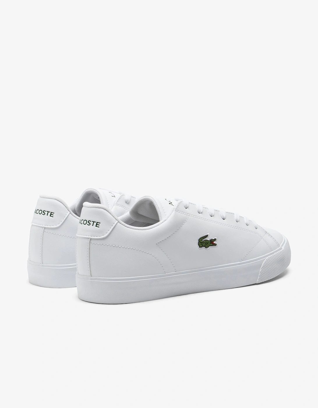 Lacoste Lerond Set Men Vulcanised Trainers - White/White 21G