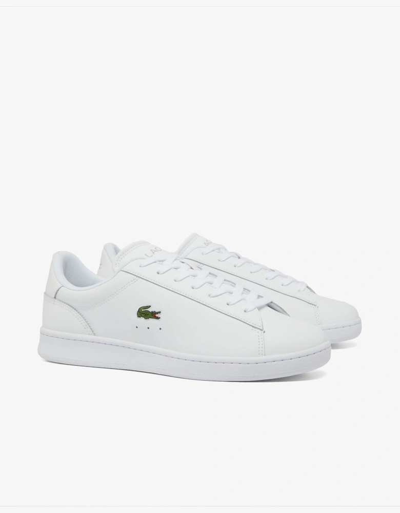 Lacoste Carnaby Set Mens Court Trainers - White/White 21G
