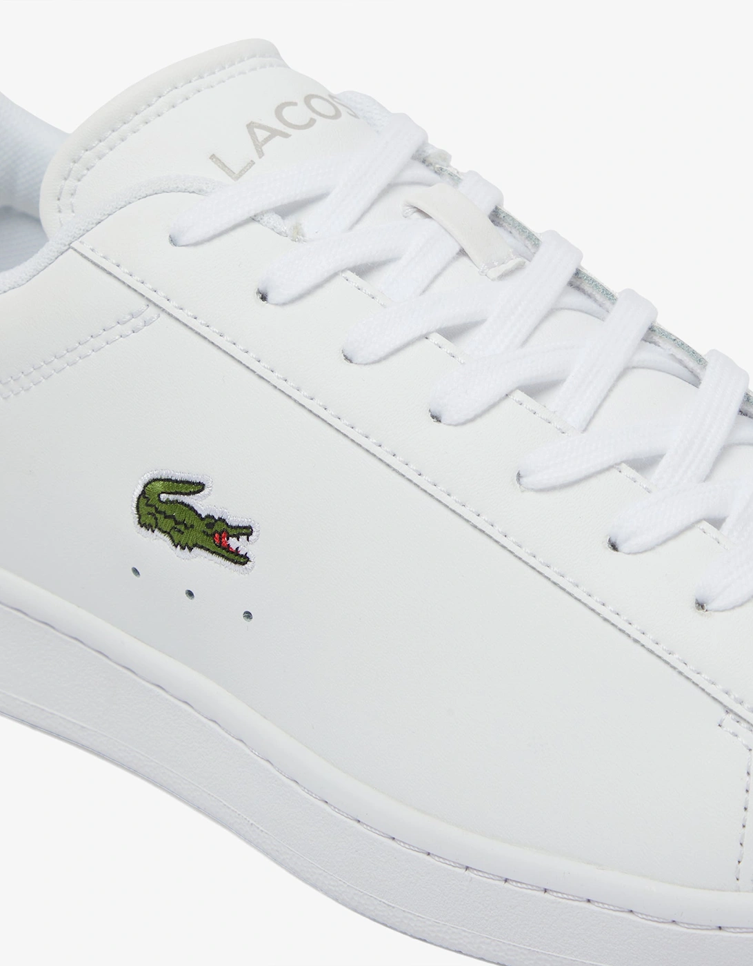 Lacoste Carnaby Set Mens Court Trainers - White/White 21G