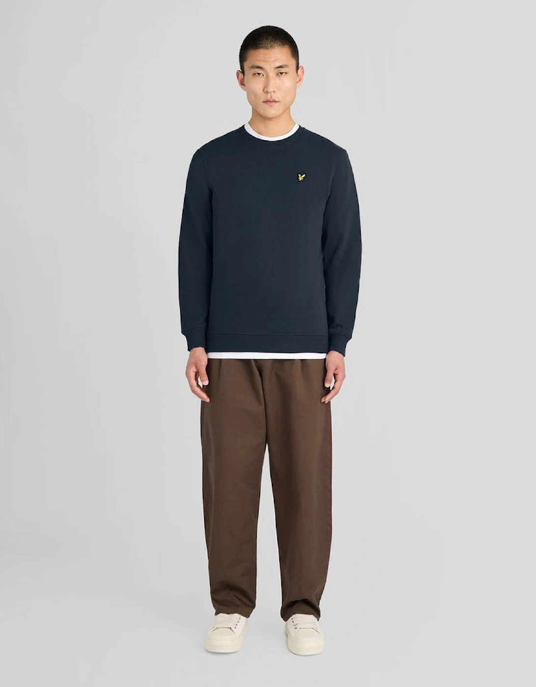 Everyday Cotton Crew Neck Sweatshirt