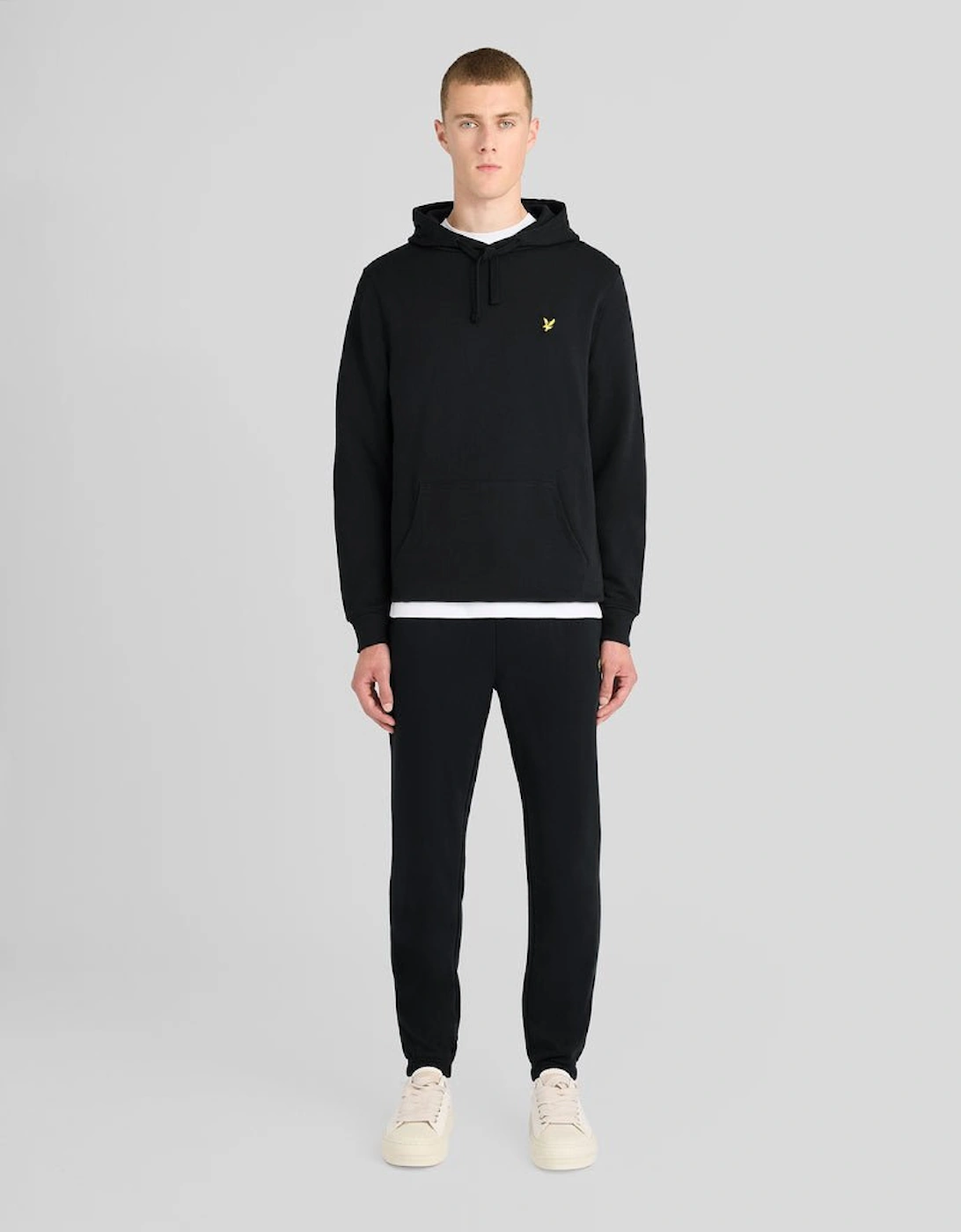 Lyle And Scott Men's Black Everyday Cotton Joggers - Size 35/34/32/40/Regular